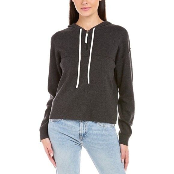 New! Johnny Was Calme Cashmere Blend Hoodie Pullover Sweater - Picture 1 of 9
